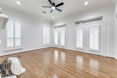  This large living room can fit a massive couch, m