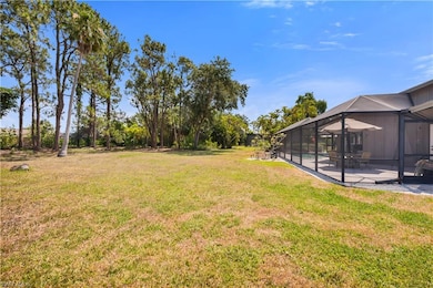 View of lawn featuring a patio area and a lanai