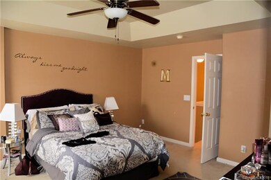 Master Bathroom with walk-in closet and bathroom.