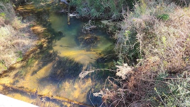 Clear Creek is the East Property Line