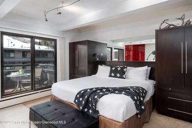 King bed with built-in cabinets
