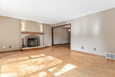 Living room walks into dining room.