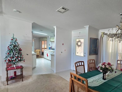 Dining Area into Kitchen