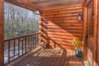 Awe inspiring views from the covered porch