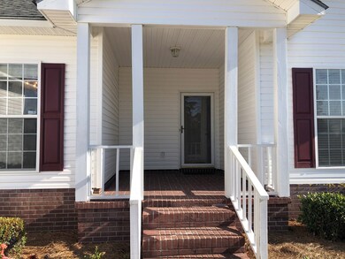 Front covered porch