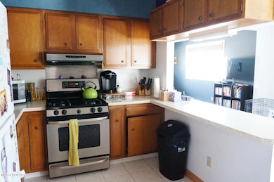 Kitchen With Gas Range