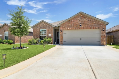 Owners have added driveway and sidewalks around pe