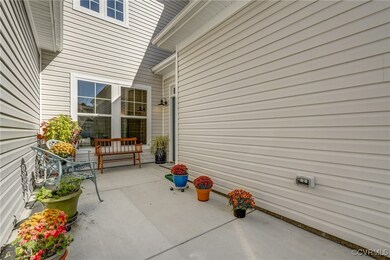 Front entry patio.