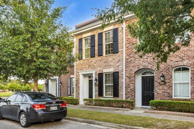 Multi unit property featuring brick siding