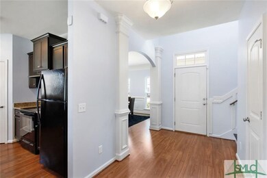 2 story foyer with coat closet