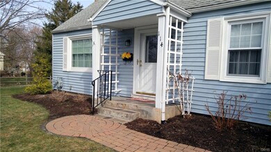 Lovely new brick walkway and new landscaping - loo