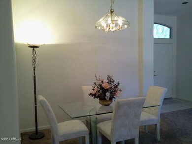 Formal dining area