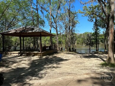 Community boat ramp and dock.