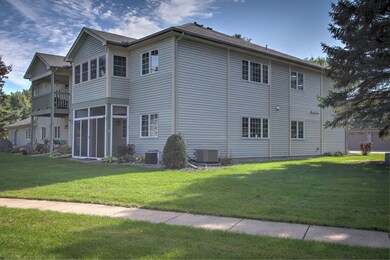 Rear view of screened porch
