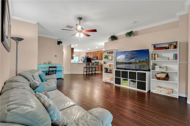 High ceilings and lots of natural light