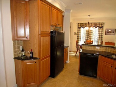 Kitchen is accentuated with Multi-Member Crown Mol