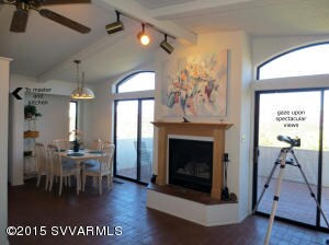 From living room looking to dining room