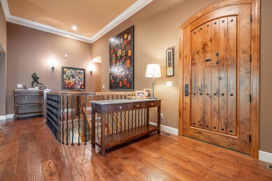Entry area & stairs