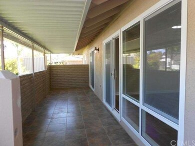You can also enter through patio gate