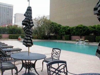 Plenty of room for tables, chairs, loungers