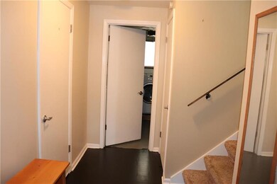 Doors adjacent to the backyard and utility room an