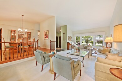 Living Room opens to Dining Room. Great for entert