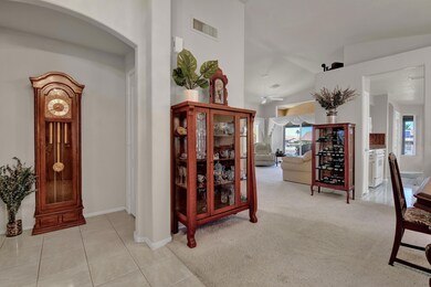 Entry into DR, LR, Kitchen