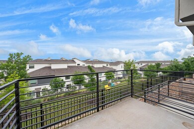 Balcony with a residential view
