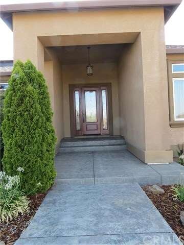 Front door and porch