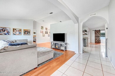Foyer View of Open Floor Plan
