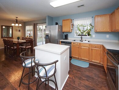 Kitchen and Island