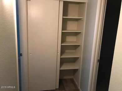 Hall closet