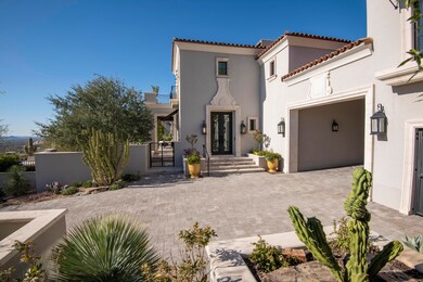 Front Entry and Porte Cochere