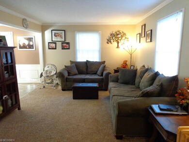 View #1 of the living room.