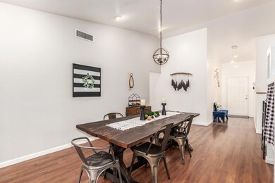 Large dining space