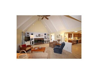 Great Room with vaulted ceiling