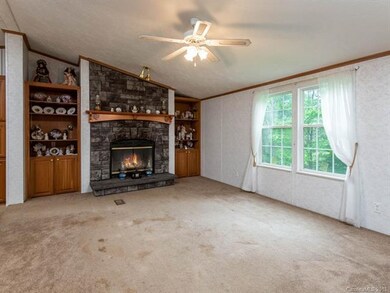 Fireplace with Built Ins on Each Side