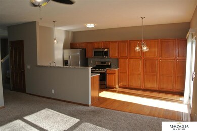 full bank of cabinets in breakfast nook