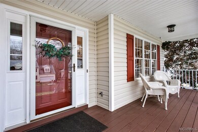 Large front porch