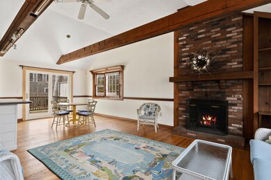 living room fireplace