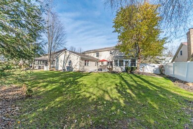 large wooded yard