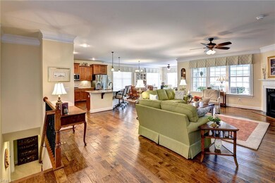 Well designed open floor plan