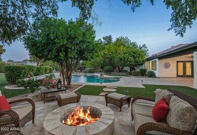 A Fireplace Patio