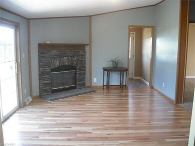 Family room with new flooring
