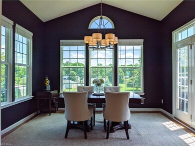 The dining room with a ton of natural light and do