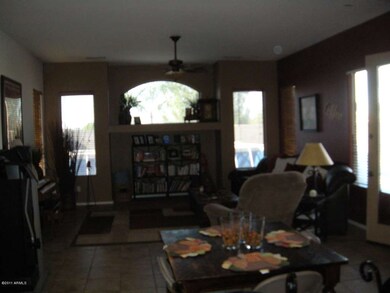 Family Room With Big Screen Niche