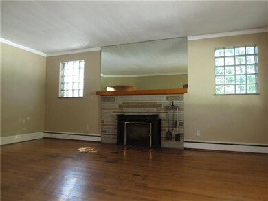 Lovely living room bathed in natural light with it