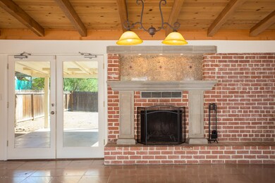 French Doors to Back yard