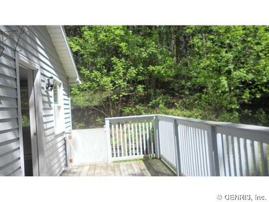 Deck. Large deck on south end of house.