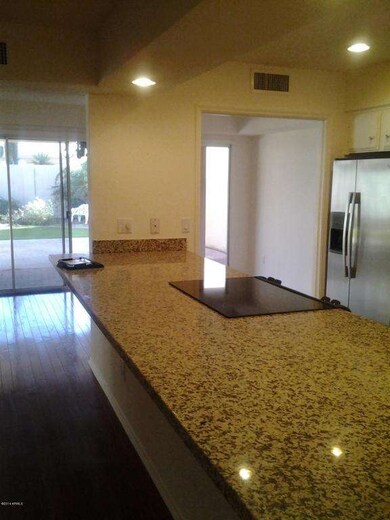 Kitchen with Granite Counter Tops